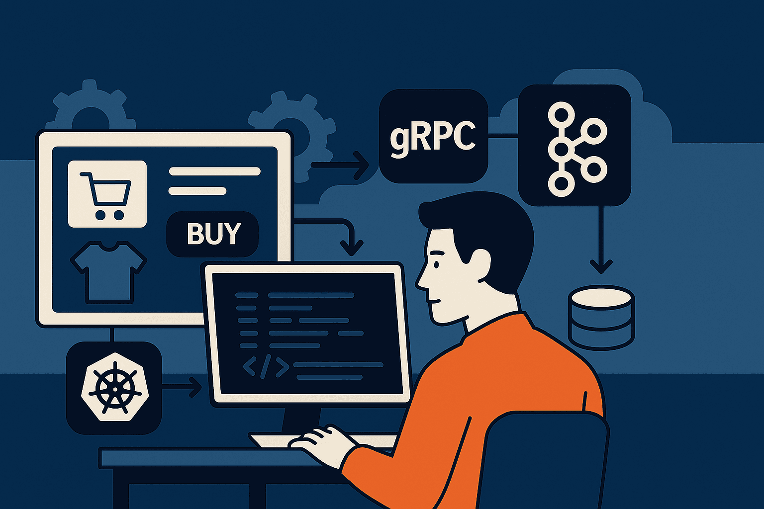 E-commerce microservices